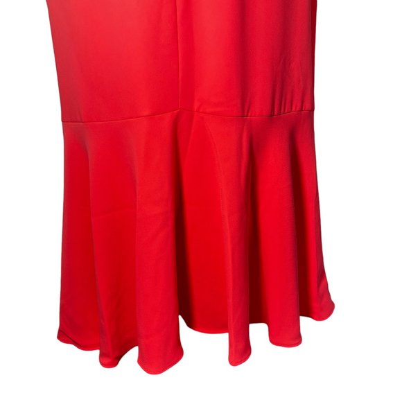 NWT AMANDA UPRICHARD Rayna Dress in Fluro Pink Size Medium - Picture 12 of 16